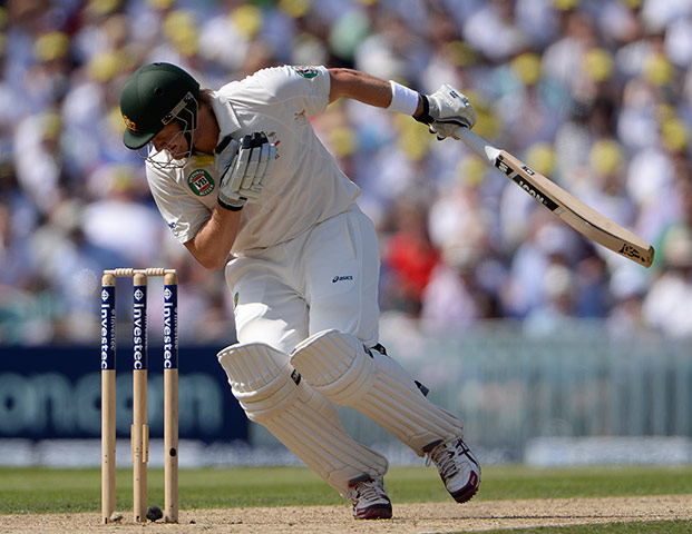 Ashes cricket --: 5th ashes test day one