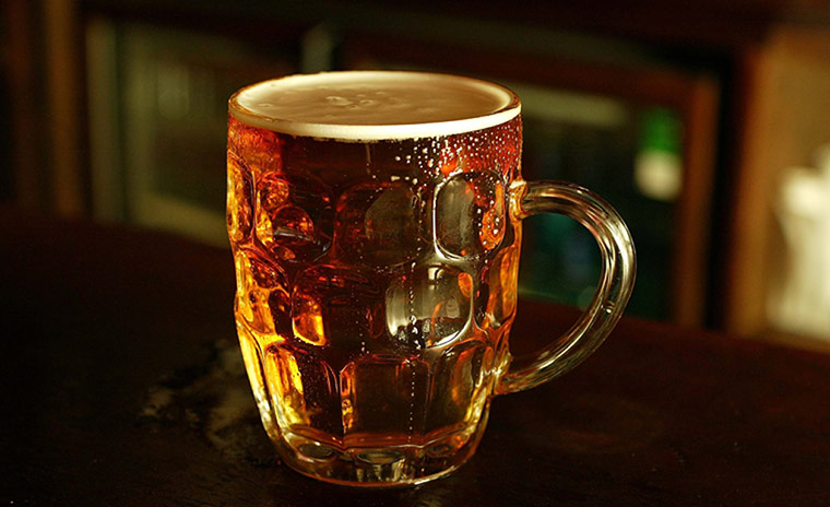 Water for consumer goods: Pint of beer