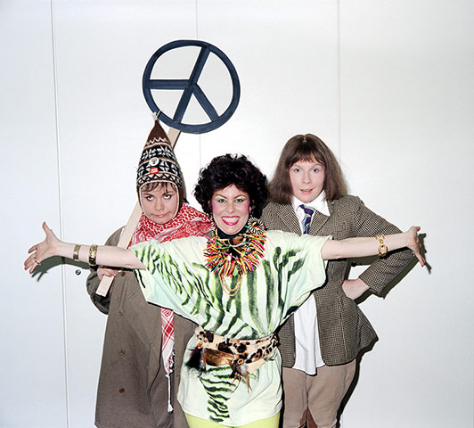 10 best Americans on British TV: Ruby Wax in Girls on Top