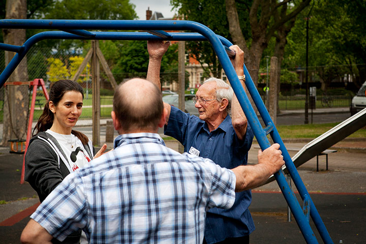 Parkour for pensioners: Parkour for pensioners