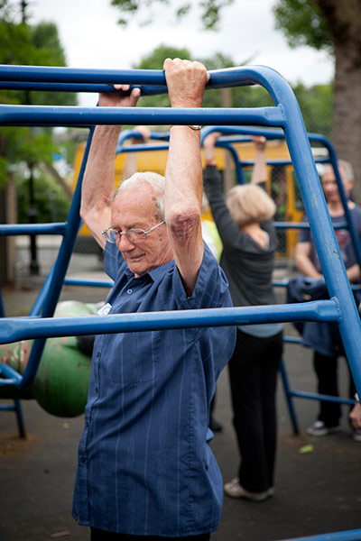 Parkour for pensioners: Parkour for pensioners