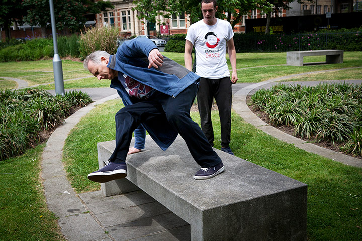 Parkour for pensioners: Parkour for pensioners