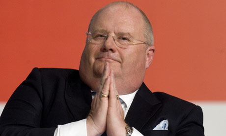 Eric Pickles at the Conservative Party Annual Conference