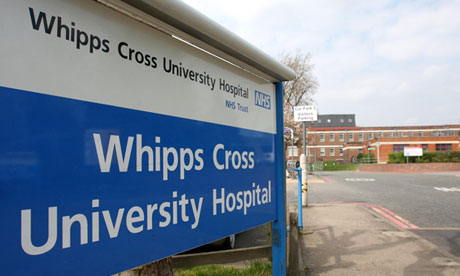 whipps cross hospital university trust nhs assistants healthcare health measures special boom unit convicted guardian patients where standard put into