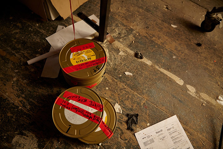 Beaconsfield: Film cans