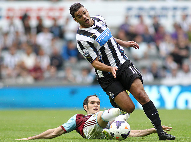 saturday round up 2: Hatem Ben Arfa evades the challenge of Joey O'Brien