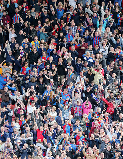 saturday round up 3: Crystal Palace fans
