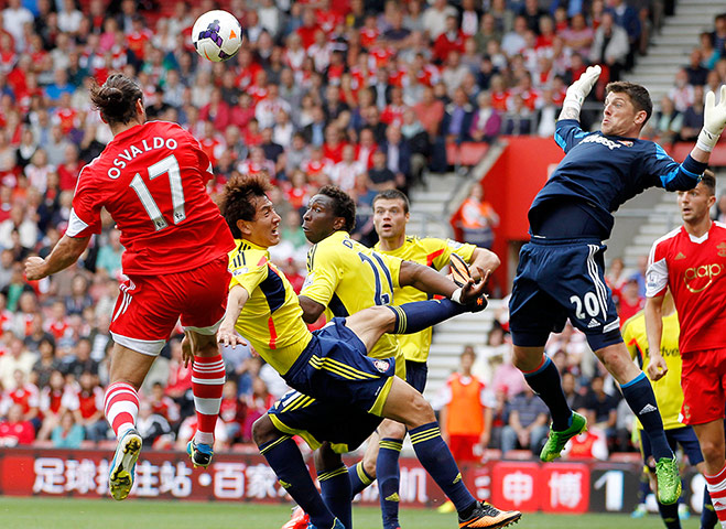 saturday round up 3: Daniel Osvaldo's header