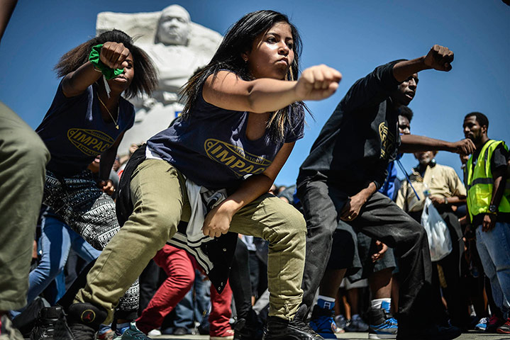 50th Anniversary March: Martin Luther King Jr. Memorial