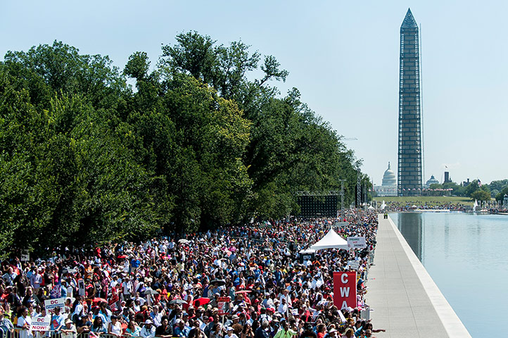 50th Anniversary March: 50th Anniversary Of Martin Luther King's March 