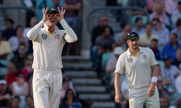 test cricket: 5th ashes test day five