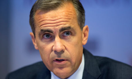 Bank of England governor Mark Carney