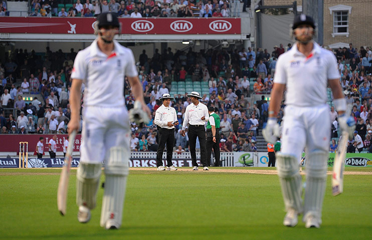 sport: 5th ashes test day five