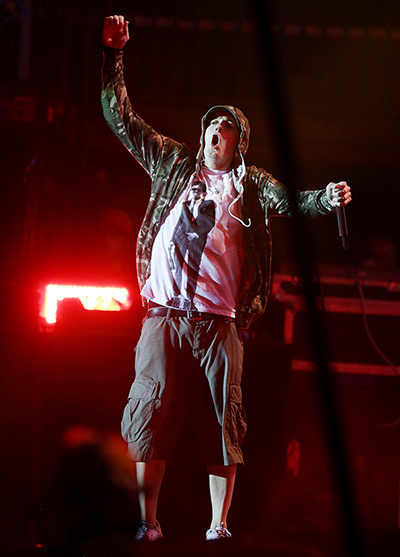 Reading festival: Eminem headlines on the main stage on Saturday at Reading