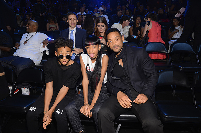 VMA awards: Jayden Smith, Willow Smith and Will Smith