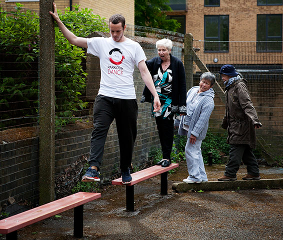parkour for pensioners: parkour for pensioners