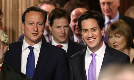Cameron and Miliband
