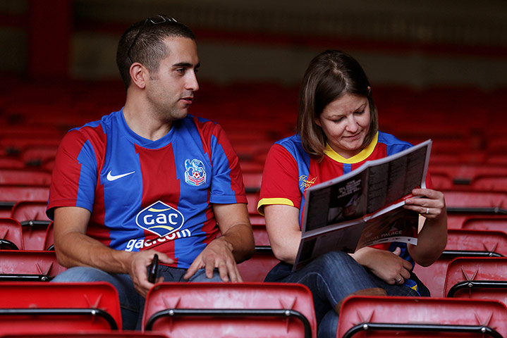 capital one cup: Crystal Palace fans