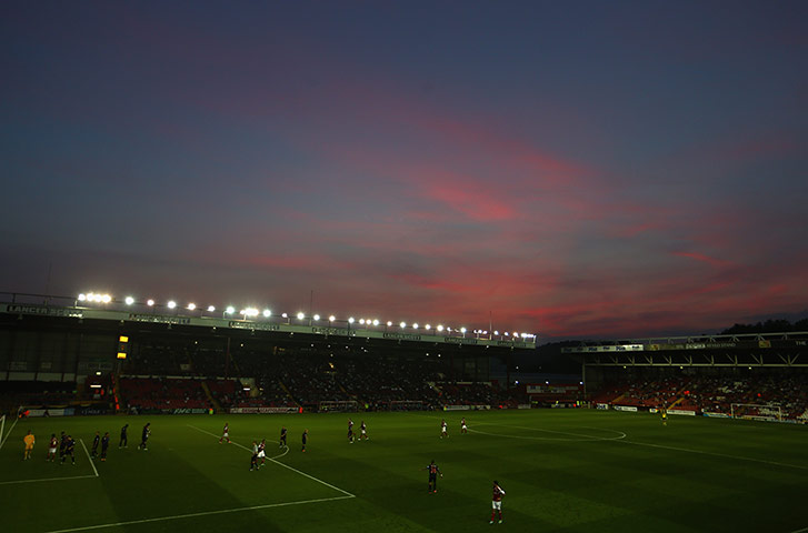 capital one cup: General view of the Bristol City ground