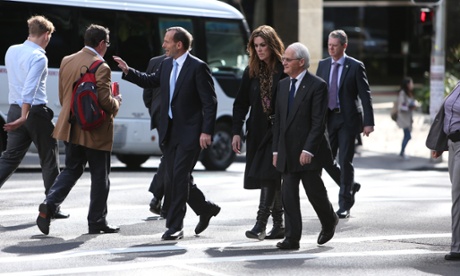 The Leader of the Opposition Tony Abbott in Sydney to sign the Jawun Empowered Communities compact this afternoon Wednesday 28th August 2013