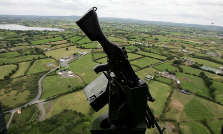 armagh ireland south northern ira helicopter 2005 army found ulster irish british bomb over bessbrook institutes tanks means politics policy