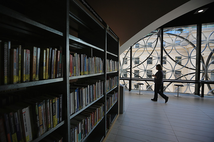 Birmingham Library: An interior view 