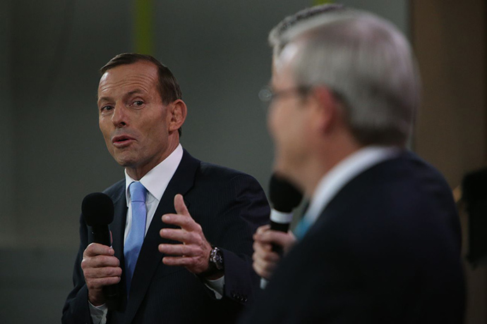 Leaders Debate: Tony Abbott speaks