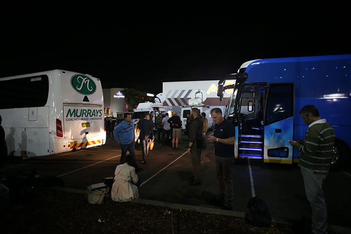 Leaders Debate: Rudd Bus