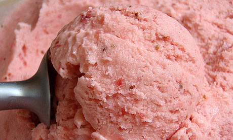 Strawberry ice-cream