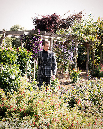 Check suits: Fuchsia