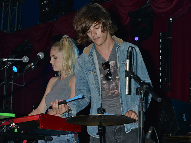 Camp Bestival: Hannah Reid and Dot Major of London Grammar 