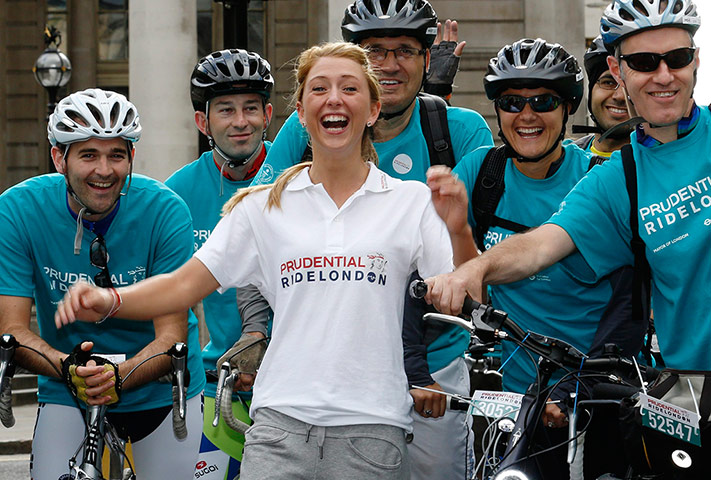 RideLondon: Olympic gold medalist, cyclist Laura Trott