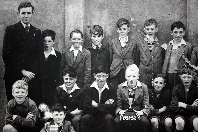 Seamus Heaney: Seamus Heaney school photograph