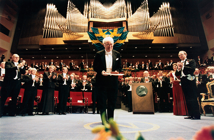 Seamus Heaney: Seamus Heaney, receives his Nobel Prize for literature