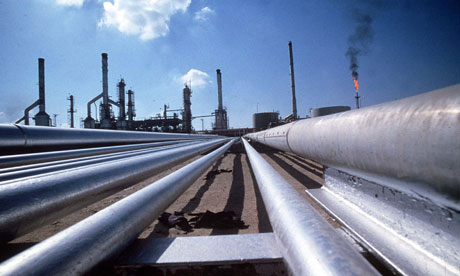 Oil pipelines Abu Dhabi