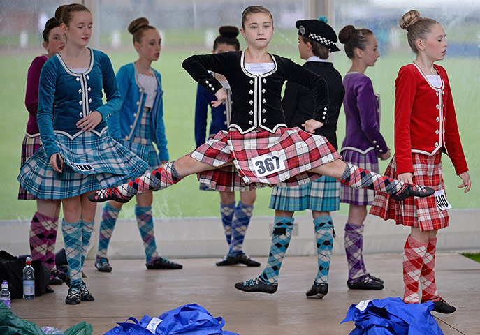 The Annual Cowal Highland Games: warm-up