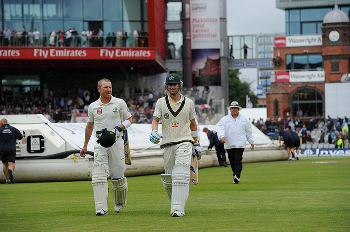 Ashes day four: Rain and tea