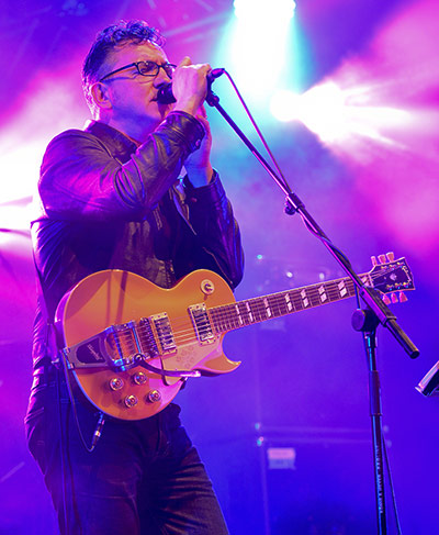 Richard Hawley live on the Castle stage at Camp Bestival on Friday night. 