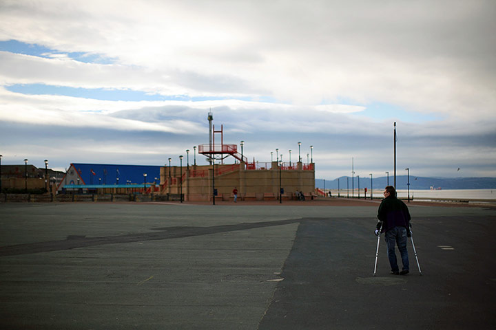 UK Seaside Towns: Rhyl's Children's Village at the end of the summer season
