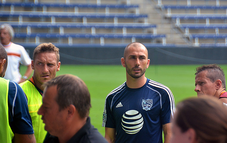 All-Star Game: Francesco Totti, Marco Di Vaio