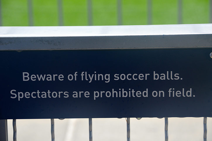 All-Star Game: Beware of flying soccer balls