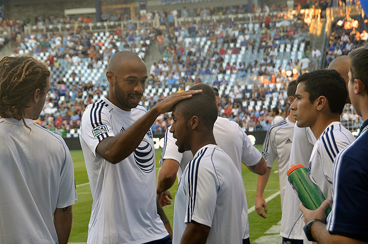 All-Star Game: Thierry Henry, Corey Ashe