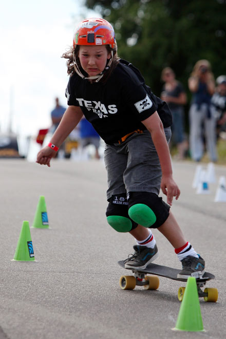 European Slalon Skateboarding Championships. 04/08/2013. Photo by Jonny Weeks for The Guardian.