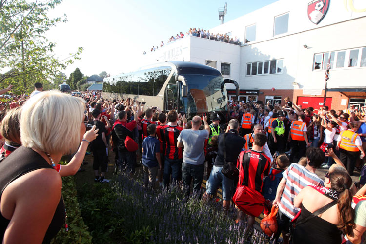 AFC Bournemouth v Real Madrid. 21/07/2013. Photo by Jonny Weeks for The Guardian.