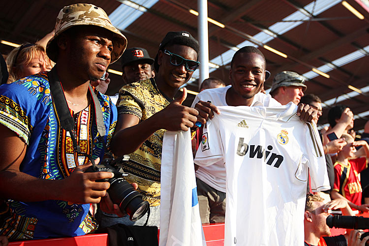 AFC Bournemouth v Real Madrid. 21/07/2013. Photo by Jonny Weeks for The Guardian.