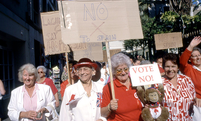 Gibraltar history: A referendum called on 7 November 2002