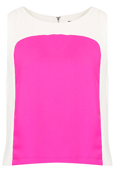 Sleeveless vests: Colour block shell