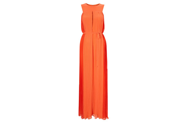 Eid clothes: Eid clothes orange grecian maxi dress by French Connection