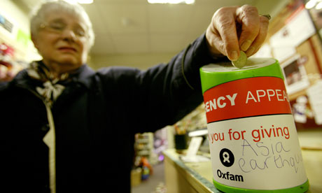 Charity pay packets