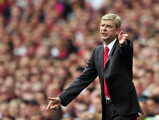 football4: Arsenal's French manager Arsene Wenger g